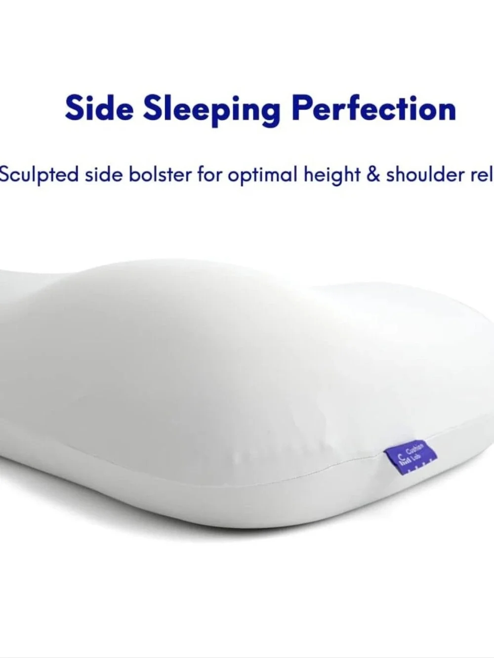 Cushion Lab Deep Sleep Pillow - 1 Pack, Calm Grey